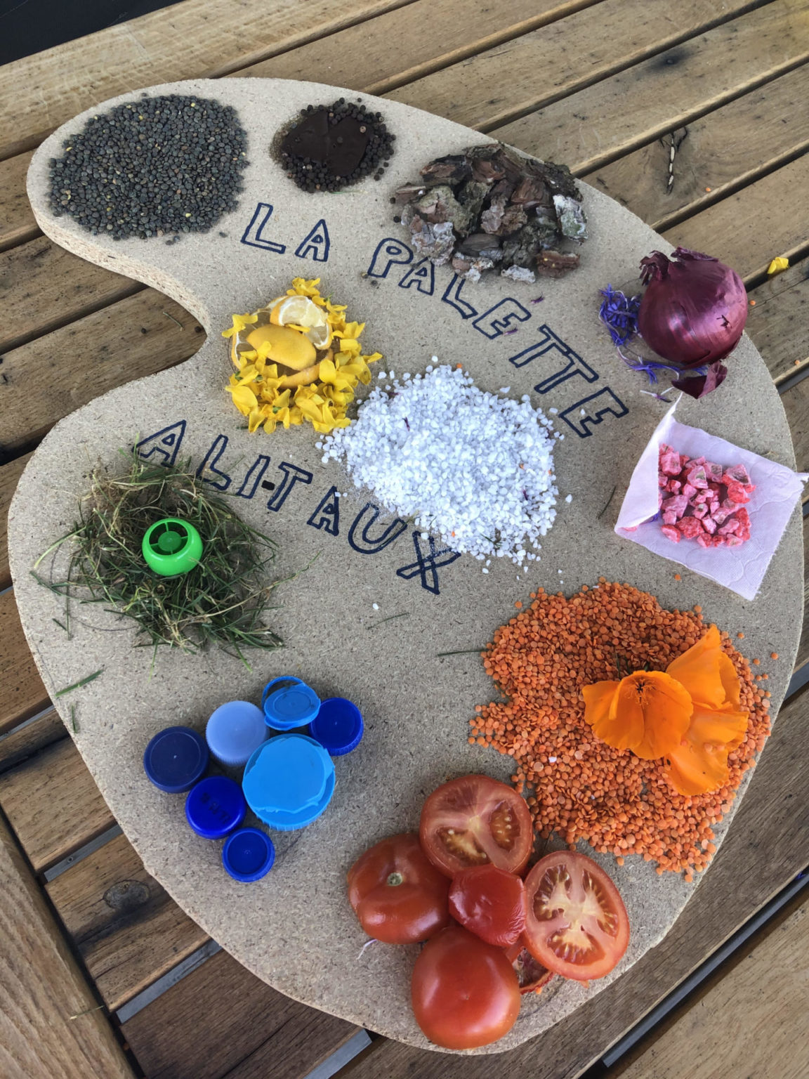 Séance d’arts plastiques en 6eme Jeanne d'Arc Civray