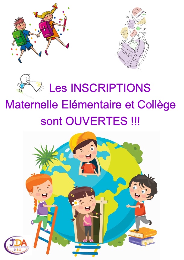 inscriptions ouvertes